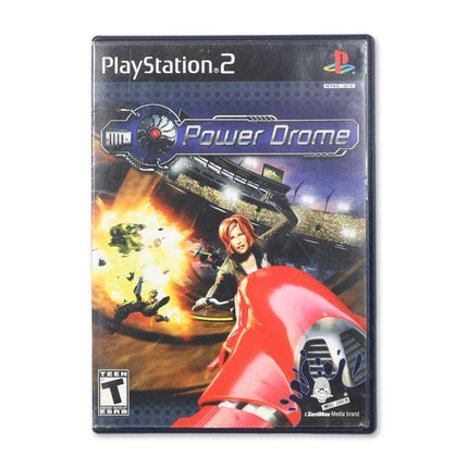 Power Drome for Sony PlayStation 2 - Case front cover - Complete in box or case and game.