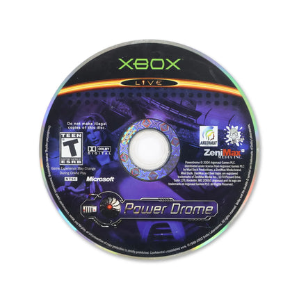 Power Drome for Microsoft Xbox - Disc front with label - Game only.
