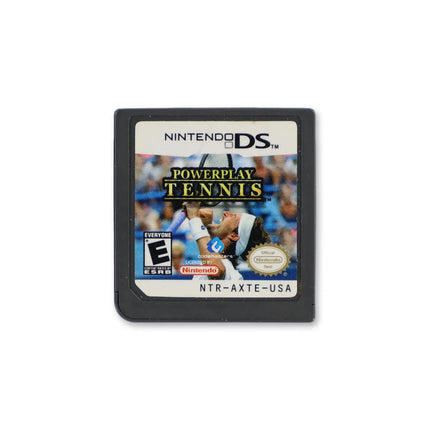 Power Play Tennis for Nintendo DS - Cartridge front with label - Game only.