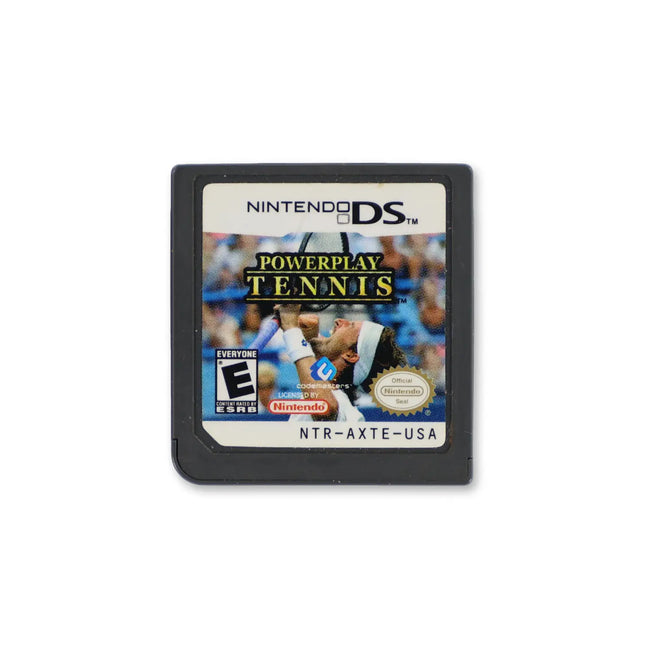 Power Play Tennis for Nintendo DS - Cartridge front with label - Game only.
