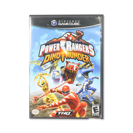 Power Rangers Dino Thunder for Nintendo GameCube - Case front cover - Complete in box or case and game.