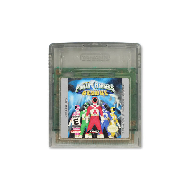 Power Rangers Lightspeed Rescue-GBC-Cartridge-Front