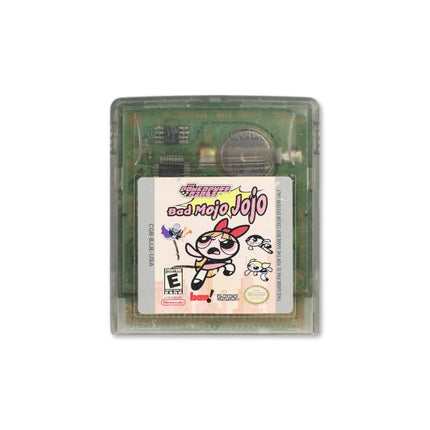 Powerpuff Girls Bad Mojo Jojo-GBC-Cartridge-Front
