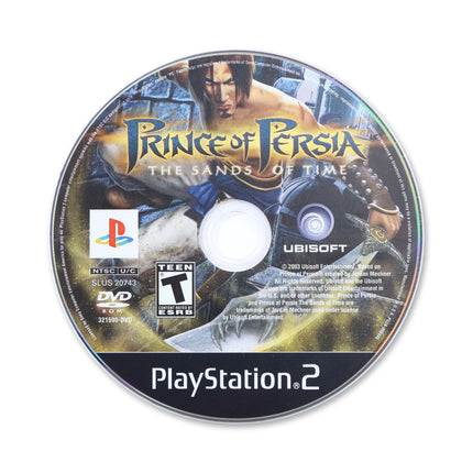 Prince of Persia Sands of Time for Sony PlayStation 2 - Disc front with label - Game only.