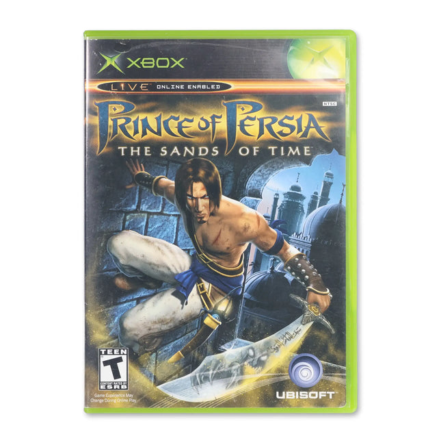 Prince of Persia Sands of Time for Microsoft Xbox - Case front cover - Complete in box or case and game.