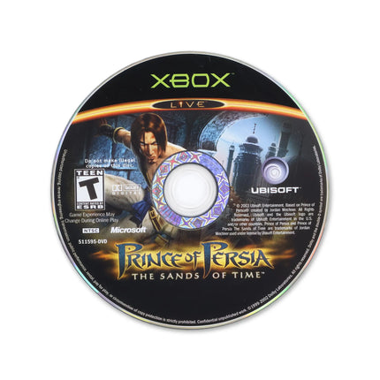 Prince of Persia Sands of Time for Microsoft Xbox - Disc front with label - Game only.