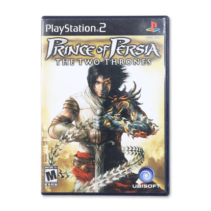 Prince of Persia Two Thrones for Sony PlayStation 2 - Case front cover - Complete in box or case and game.