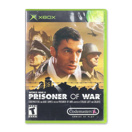 Prisoner of War for Microsoft Xbox - Case front cover - Complete in box or case and game.
