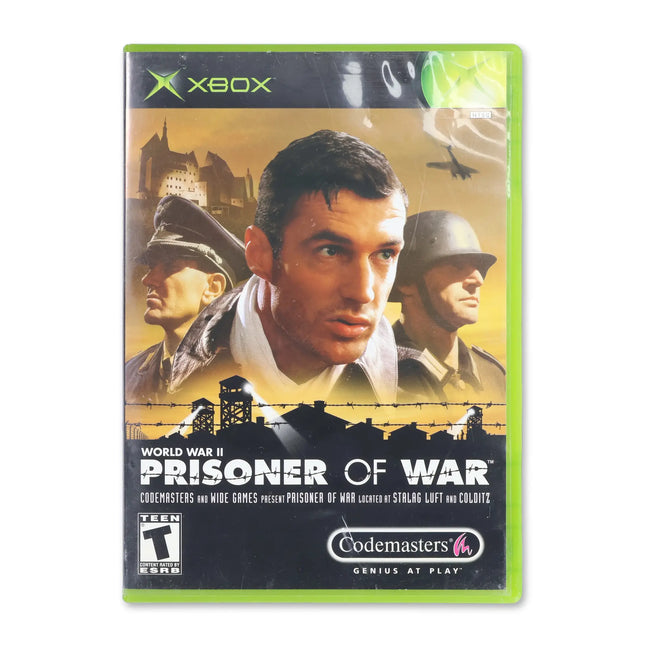 Prisoner of War for Microsoft Xbox - Case front cover - Complete in box or case and game.