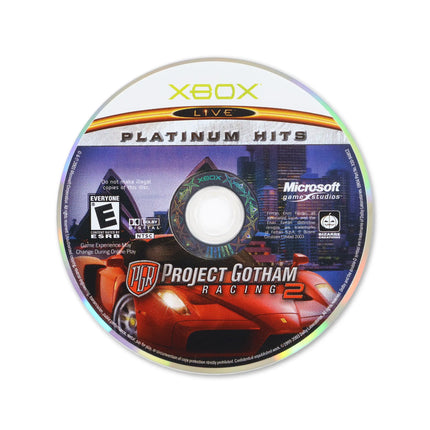 Project Gotham Racing 2 [Platinum Hits] for Microsoft Xbox - Disc front with label - Game only.