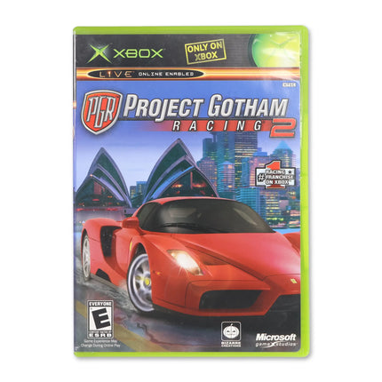 Project Gotham Racing 2 for Microsoft Xbox - Case front cover - Complete in box or case and game.