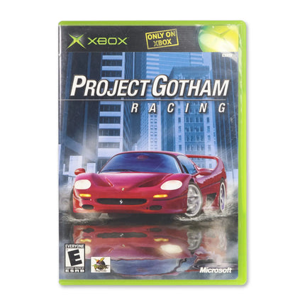 Project Gotham Racing for Microsoft Xbox - Case front cover - Complete in box or case and game.
