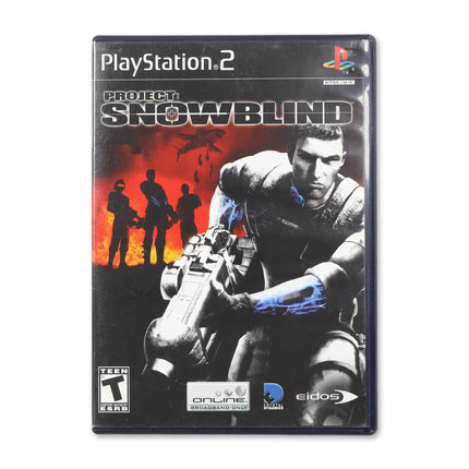 Project Snowblind for Sony PlayStation 2 - Case front cover - Complete in box or case and game.