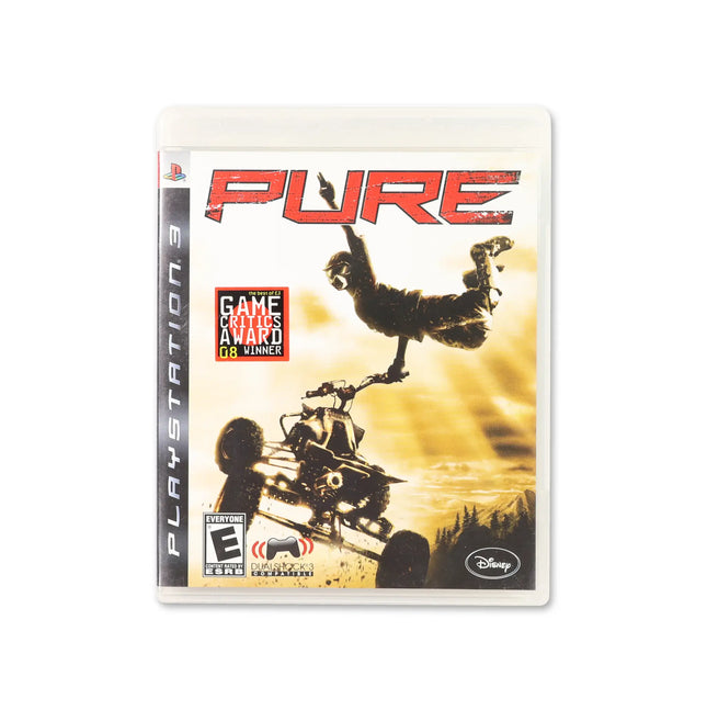 Pure for PlayStation 3 - Box front - Complete in box or box and game.