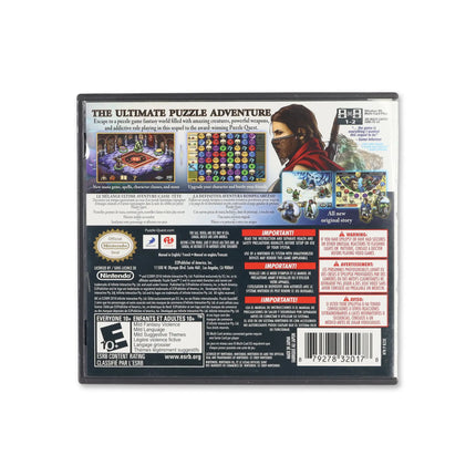 Puzzle Quest 2 for Nintendo DS - Box back - Product gallery.