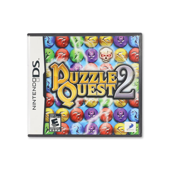 Puzzle Quest 2 for Nintendo DS - Box front - Complete in box or box and game.