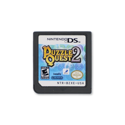 Puzzle Quest 2 for Nintendo DS - Cartridge front with label - Game only.