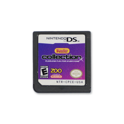 Puzzler Collection for Nintendo DS - Cartridge front with label - Game only.
