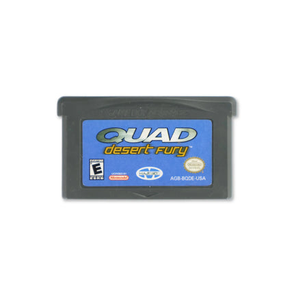 Quad Desert Fury for Nintendo Game Boy Advance - Cartridge front with label - Game only.