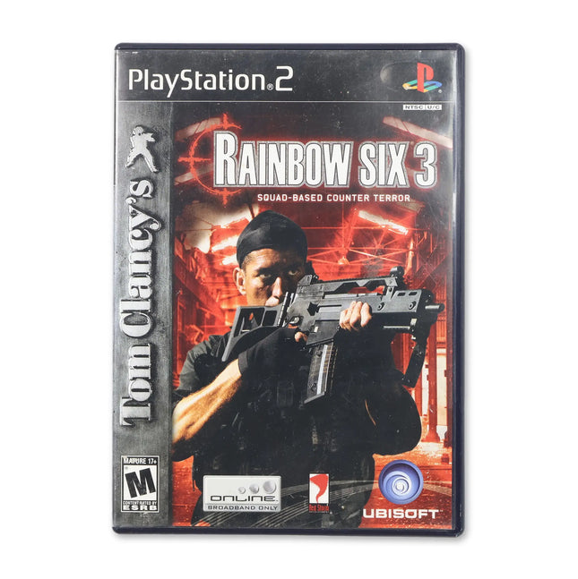 Rainbow Six 3 for Sony PlayStation 2 - Case front cover - Complete in box or case and game.