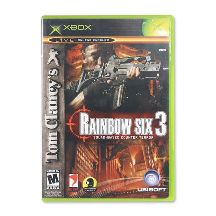 Rainbow Six 3 for Microsoft Xbox - Case front cover - Complete in box or case and game.