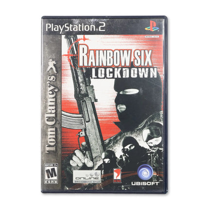 Rainbow Six Lockdown for Sony PlayStation 2 - Case front cover - Complete in box or case and game.