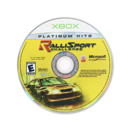 Ralli Sport Challenge [Platinum Hits] for Microsoft Xbox - Disc front with label - Game only.