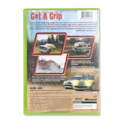 Ralli Sport Challenge for Microsoft Xbox - Case back cover - Product gallery.