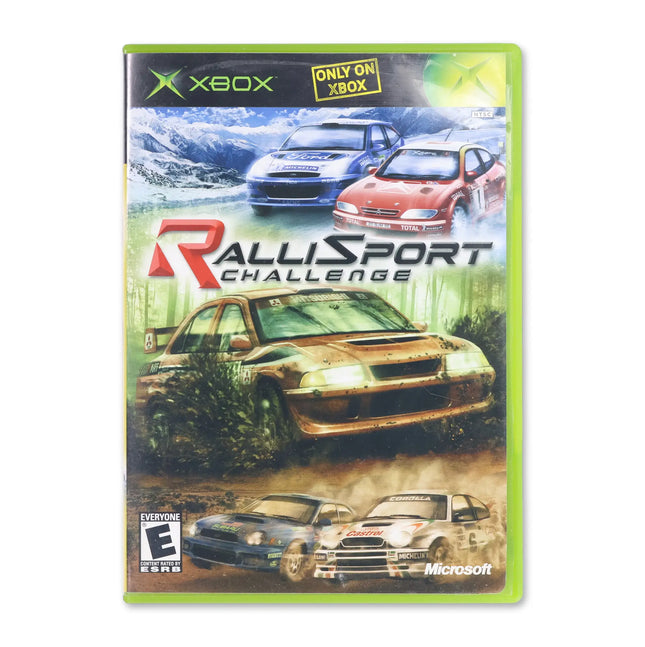 Ralli Sport Challenge for Microsoft Xbox - Case front cover - Complete in box or case and game.