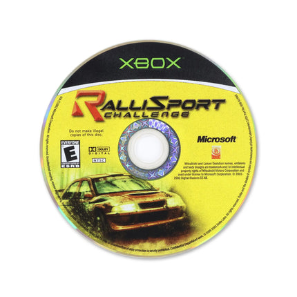 Ralli Sport Challenge for Microsoft Xbox - Disc front with label - Game only.