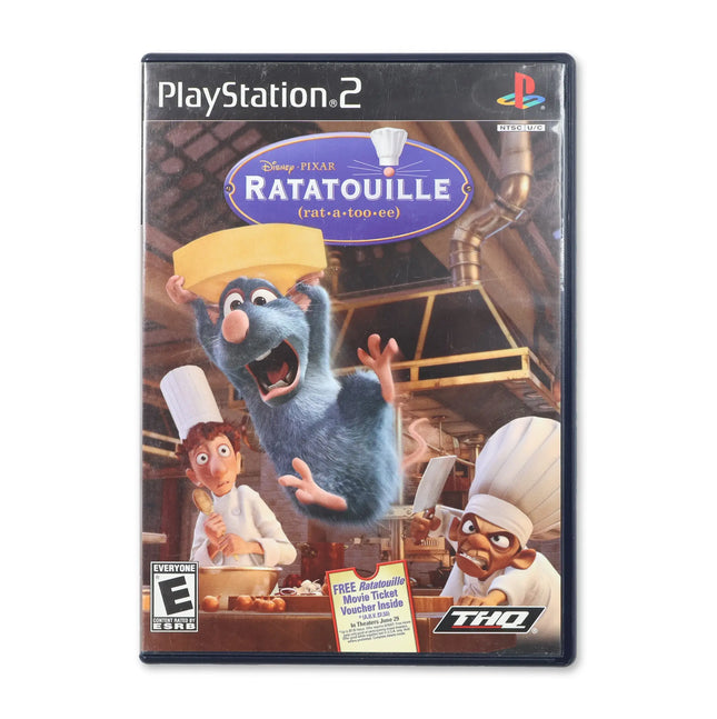 Ratatouille for Sony PlayStation 2 - Case front cover - Complete in box or case and game.