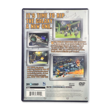 Ratchet & Clank for Sony PlayStation 2 - Case back cover - Product gallery.