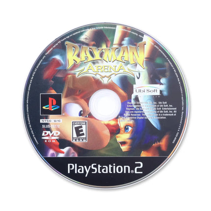 Rayman Arena for Sony PlayStation 2 - Disc front with label - Game only.
