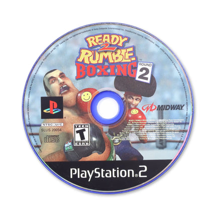 Ready 2 Rumble Boxing Round 2 for Sony PlayStation 2 - Disc front with label - Game only.