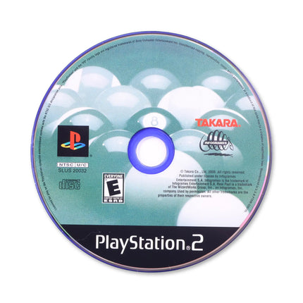Real Pool for Sony PlayStation 2 - Disc front with label - Game only.