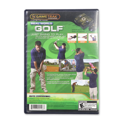 Real World Golf for Sony PlayStation 2 - Case back cover - Product gallery.