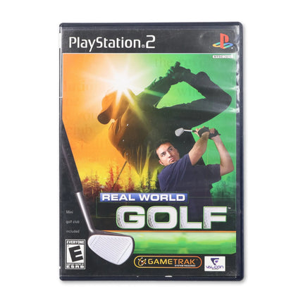 Real World Golf for Sony PlayStation 2 - Case front cover - Complete in box or case and game.