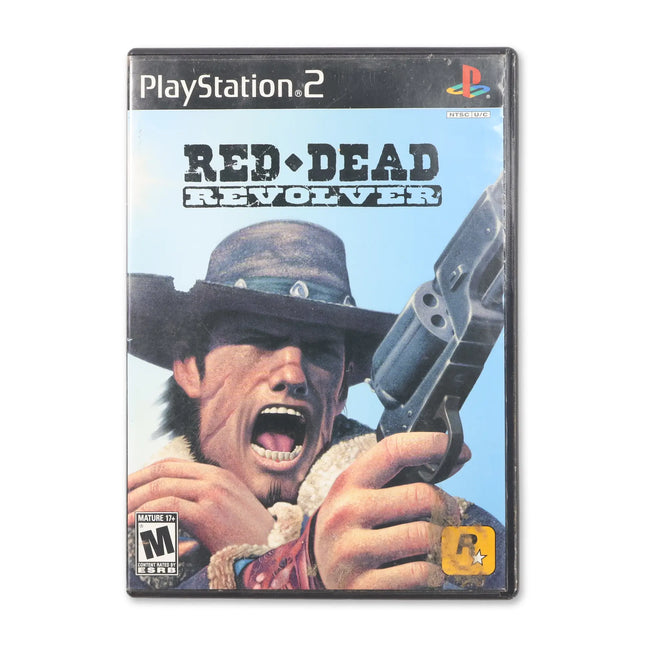 Red Dead Revolver for Sony PlayStation 2 - Case front cover - Complete in box or case and game.
