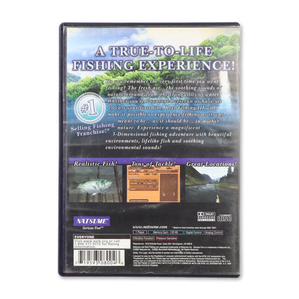 Reel Fishing III for Sony PlayStation 2 - Case back cover - Product gallery.