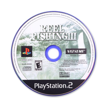 Reel Fishing III for Sony PlayStation 2 - Disc front with label - Game only.