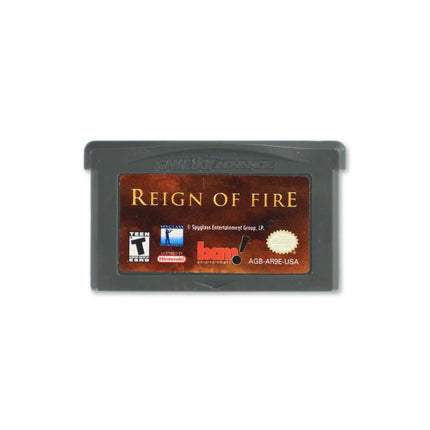 Reign of Fire for Nintendo Game Boy Advance - Cartridge front with label - Game only.
