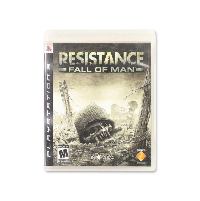Resistance Fall of Man for PlayStation 3 - Box front - Complete in box or box and game.