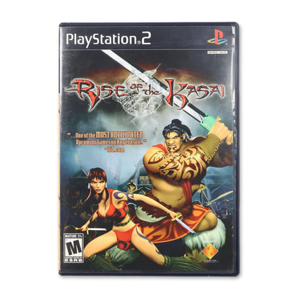 Rise of the Kasai for Sony PlayStation 2 - Case front cover - Complete in box or case and game.