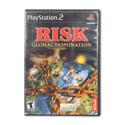 Risk Global Domination for Sony PlayStation 2 - Case front cover - Complete in box or case and game.
