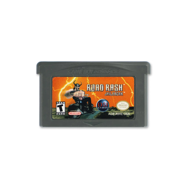 Road Rash Jailbreak for Nintendo Game Boy Advance - Cartridge front with label - Game only.