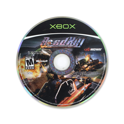 Roadkill for Microsoft Xbox - Disc front with label - Game only.