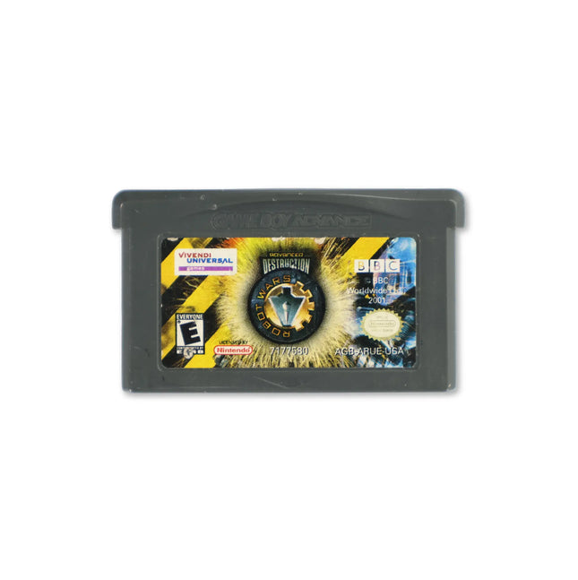 Robot Wars Advanced Destruction for Nintendo Game Boy Advance - Cartridge front with label - Game only.