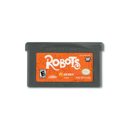 Robots for Nintendo Game Boy Advance - Cartridge front with label - Game only.