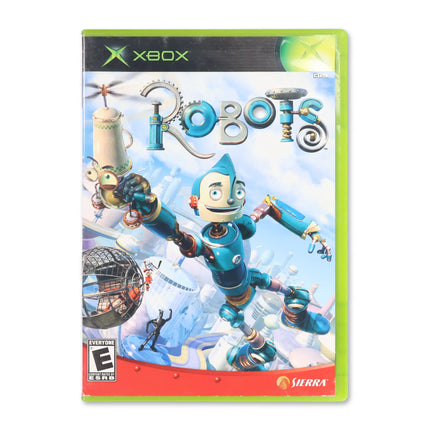 Robots for Microsoft Xbox - Case front cover - Complete in box or case and game.