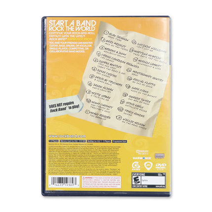 Rock Band Country Track Pack for Sony PlayStation 2 - Case back cover - Product gallery.